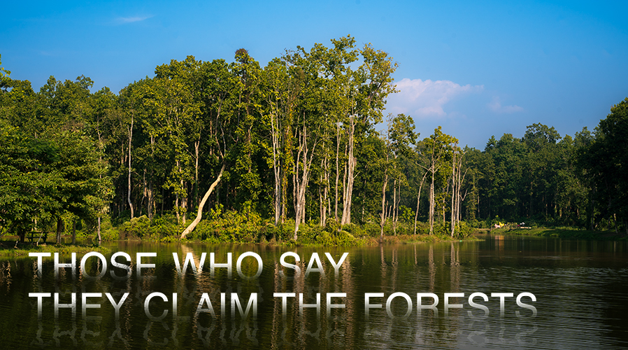 those who say they claim the forests - shradha khadka - title image